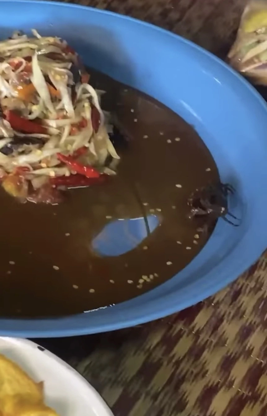 คลิป Tiktok ล้านวิว! ตำปูไทย ปูสด บอกเลยว่าเดินกันยั๊วะเยี้ยะ (คลิป)
