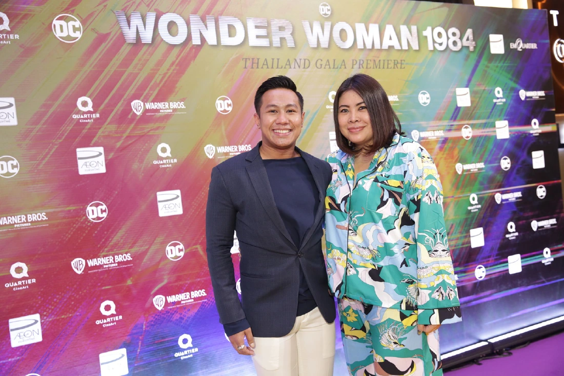 มารี บอร์นเนอร์ ร่วมสร้างสีสันในงาน Gala Premiere Wonder Women 1984