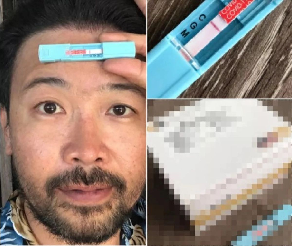 น้าเน็ก โพสต์ภาพตรวจโควิด-19 ด้วยตัวเอง เพจดังเตือนไม่ควรทำ