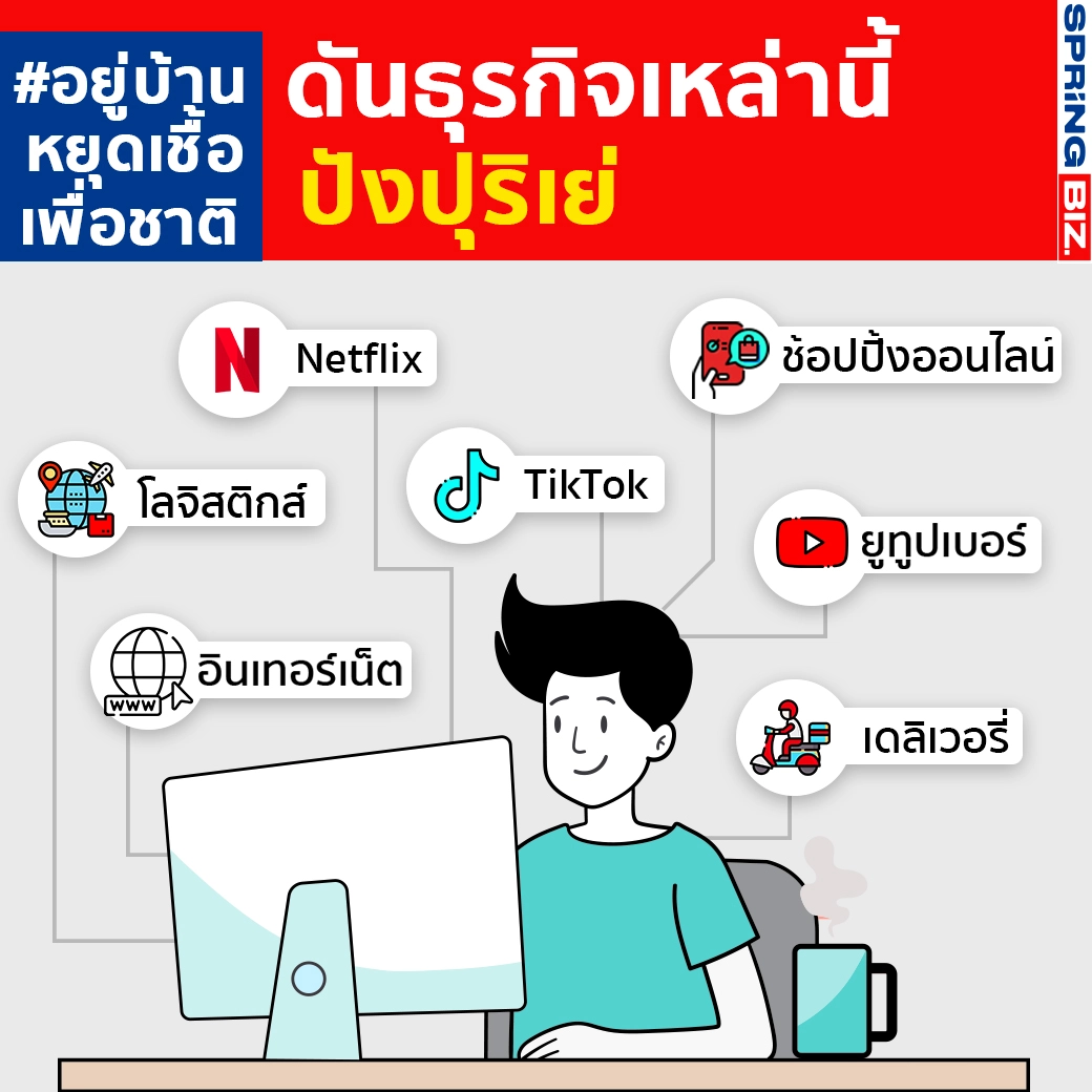 อยู่บ้านหยุดเชื้อเพื่อชาติดันหลากหลายธุรกิจให้ปังปุริเย่