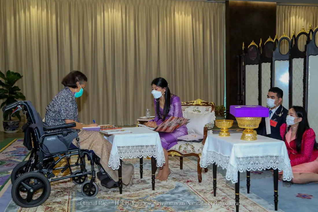 “เจ้าฟ้าสิริวัณณวรีฯ”เสด็จเข้าเฝ้า“กรมสมเด็จพระเทพฯ”เป็นการส่วนพระองค์