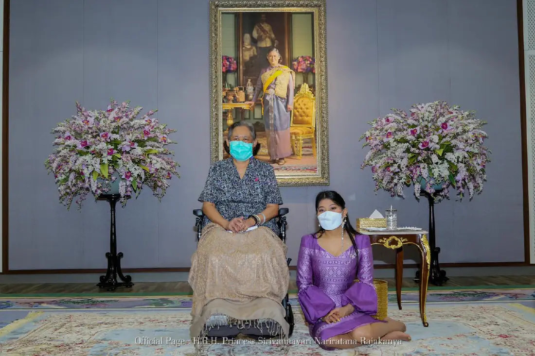 “เจ้าฟ้าสิริวัณณวรีฯ”เสด็จเข้าเฝ้า“กรมสมเด็จพระเทพฯ”เป็นการส่วนพระองค์