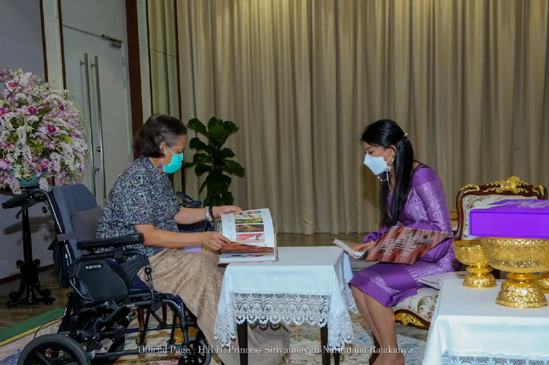 “เจ้าฟ้าสิริวัณณวรีฯ”เสด็จเข้าเฝ้า“กรมสมเด็จพระเทพฯ”เป็นการส่วนพระองค์