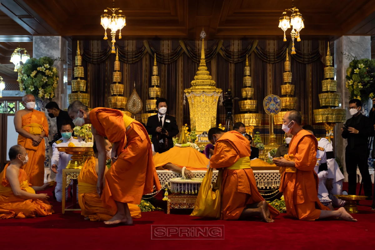 อัญเชิญสรีระร่าง สมเด็จช่วง  วรปุญโญ สู่วัดปากน้ำภาษีเจริญ