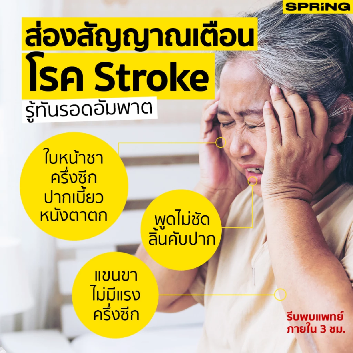 อาการ Stroke