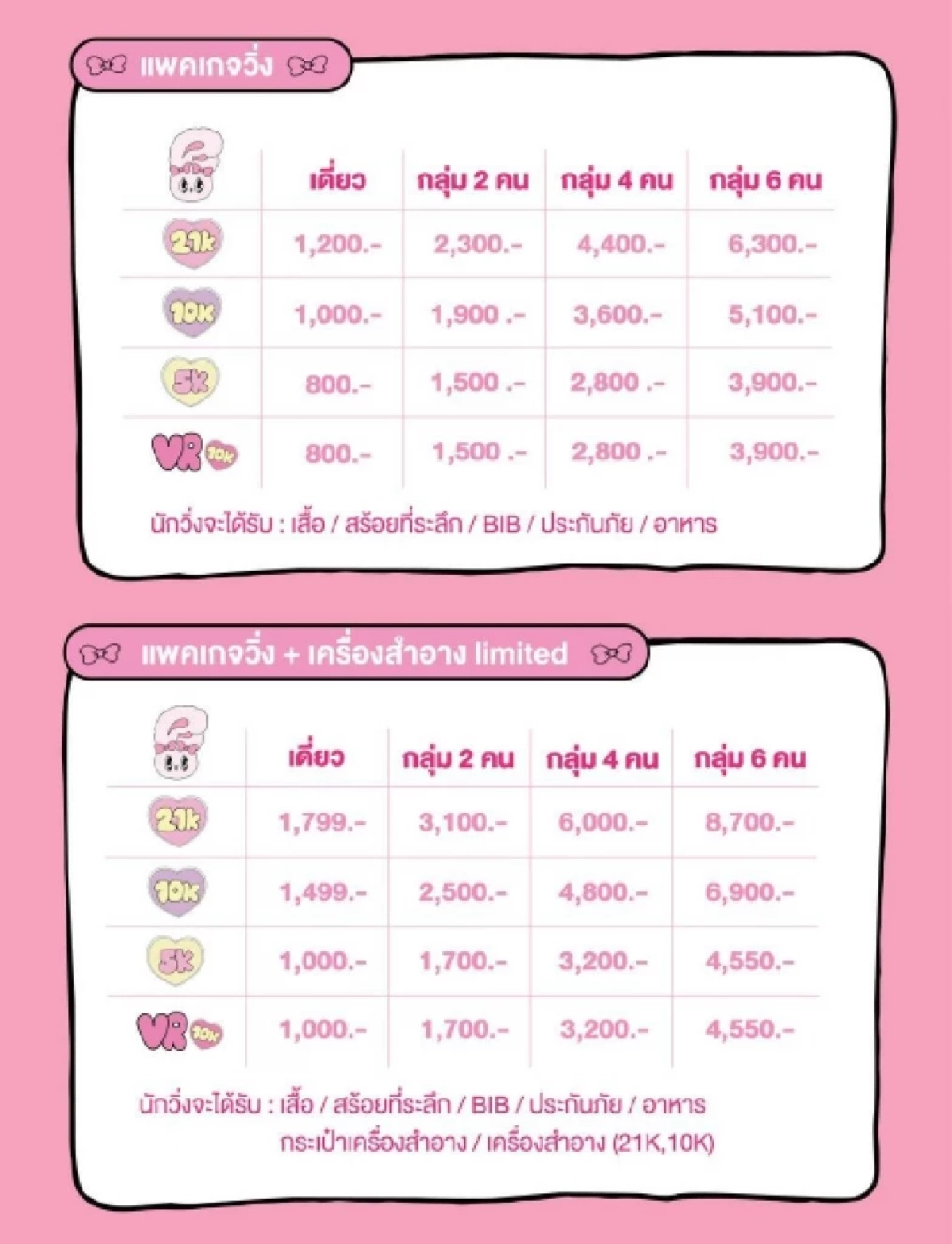 งานวิ่ง  Esther Bunny Women's run presented by ATiRA