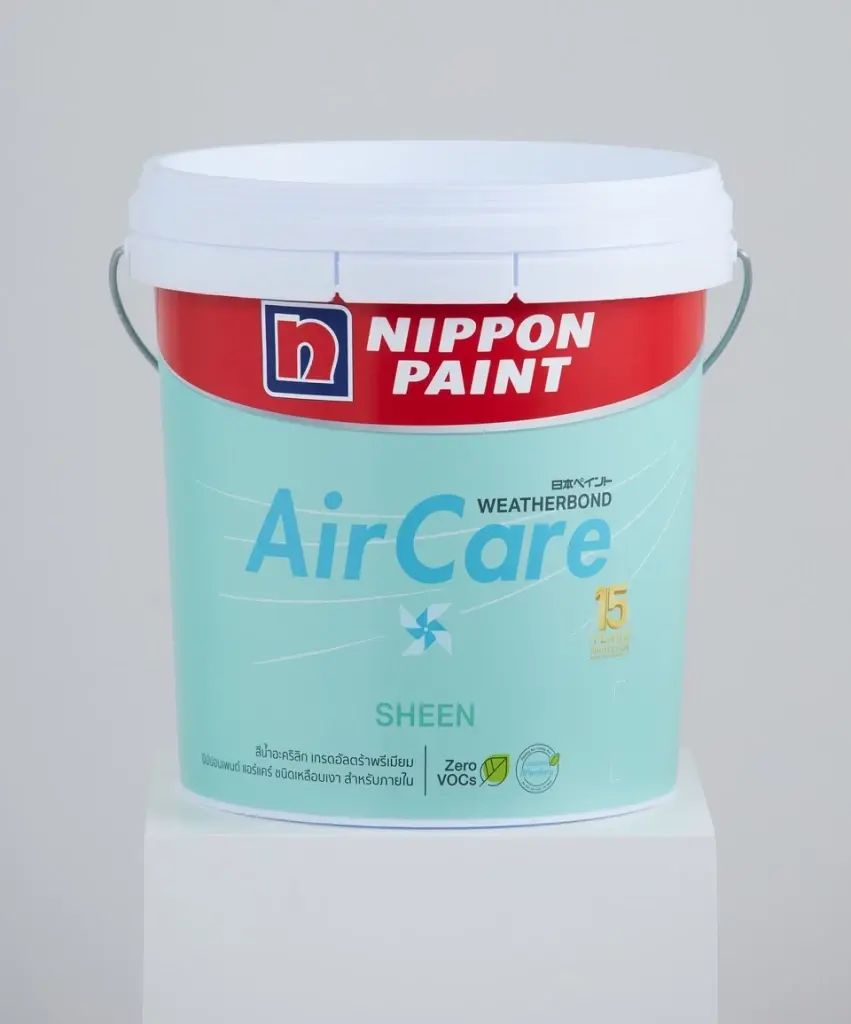 “นิปปอนเพนต์ แอร์แคร์” (Nippon Paint AirCare) สีที่แคร์คุณทุกลมหายใจ