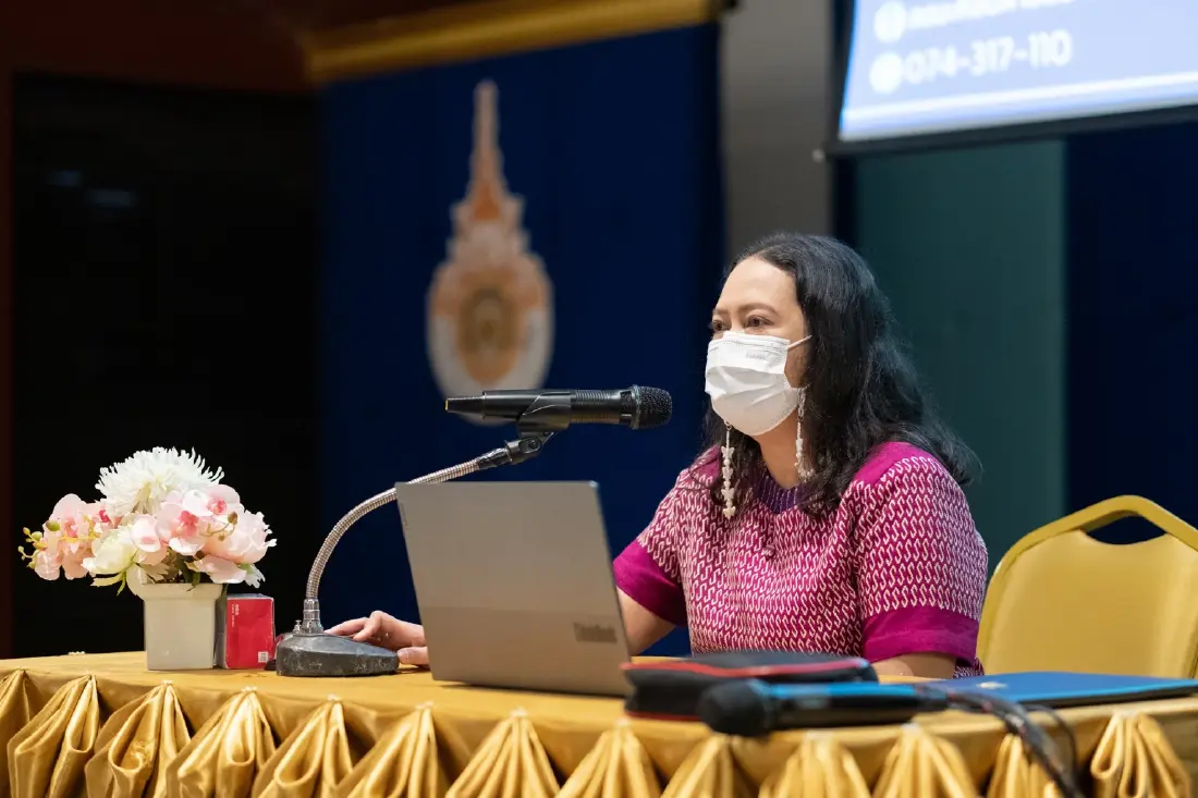 ผศ.ณิชา ประสงค์จันทร์ รองคณบดีฝ่ายวิชาการและวิจัย มหาวิทยาลัยเทคโนโลยีราชมงคลศรีวิชัย