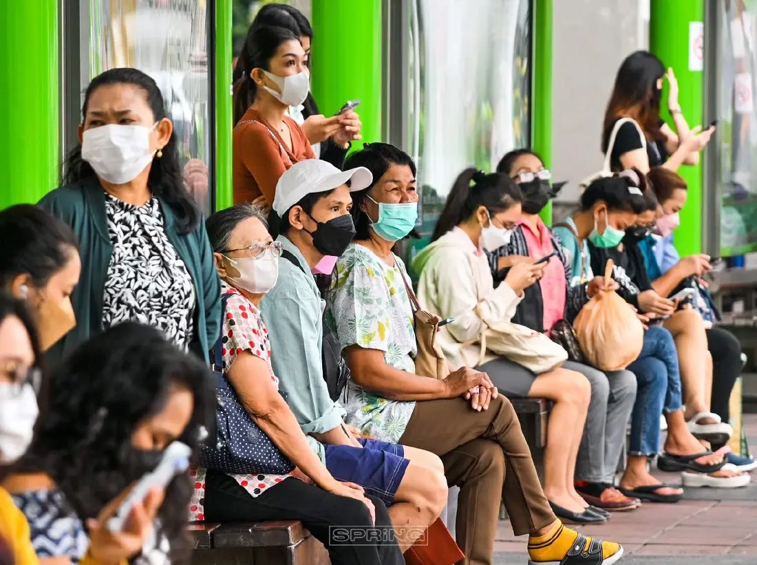 อนุสาวรีย์ชัยสมรภูมิ บรรยากาศเริ่มงานวันแรกของปี 2566