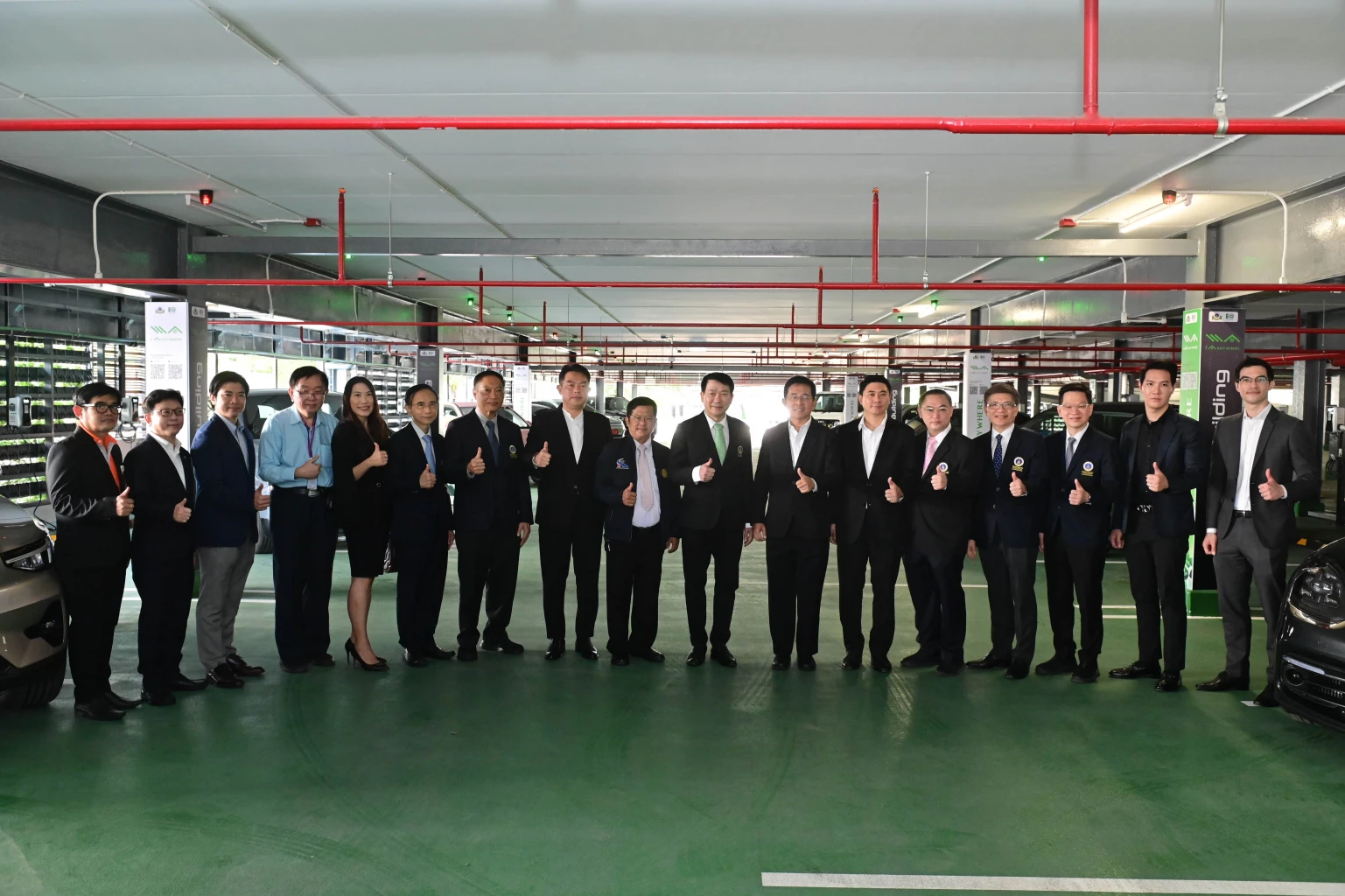 EA-รามาฯ-EXAT เปิดตัว EV Smart Building by EA Anywhere หัวชาร์จมากสุดใน ...