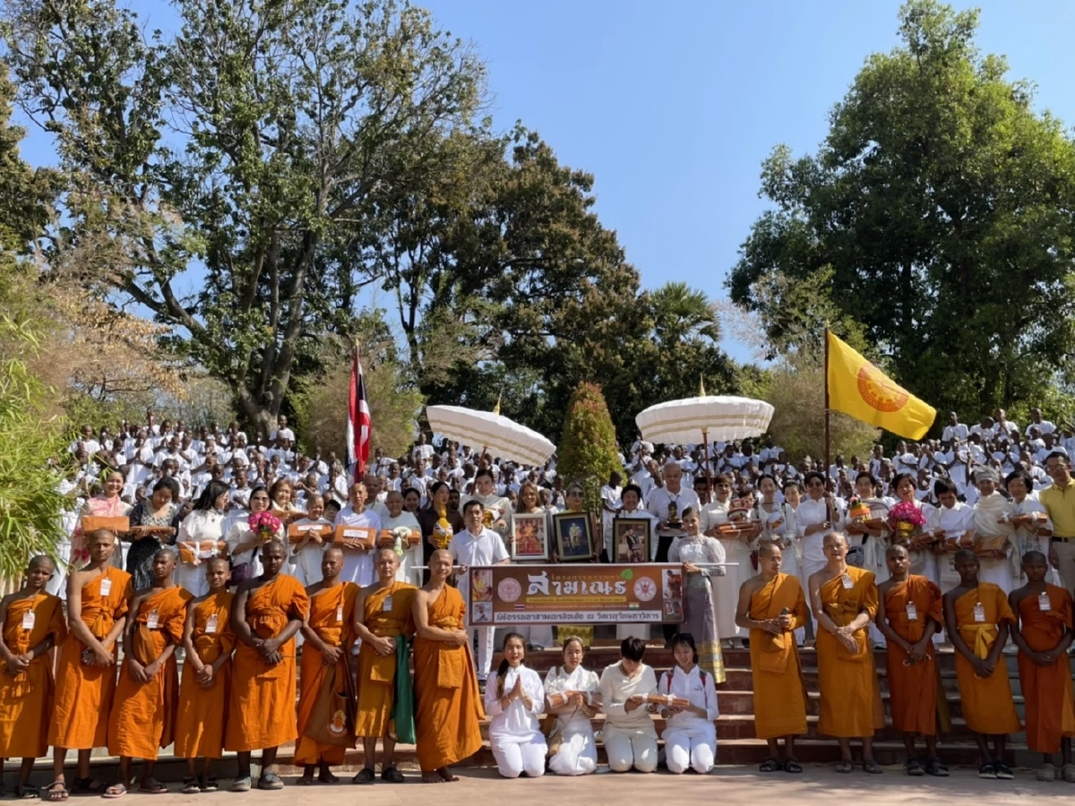 ไฮโซผิง สุภาวดี สร้างบุญใหญ่ บวชเณรเด็กอินเดีย 305 รูป