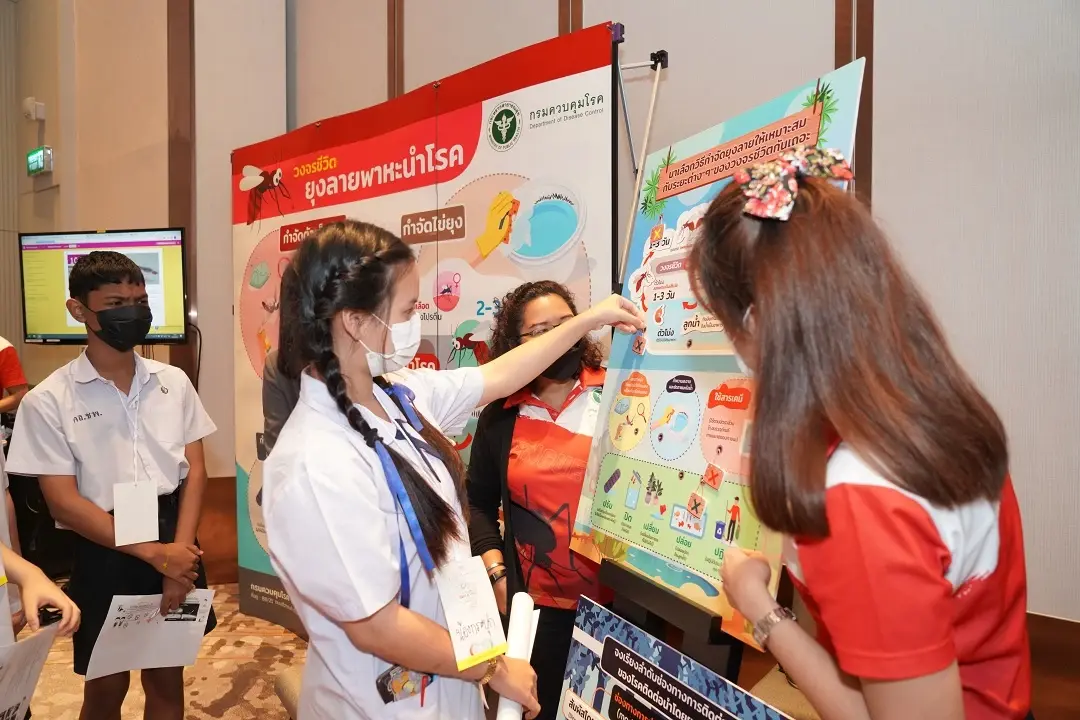 เยาวชนรวมพลังสร้างชุมชนปลอด "ไข้เลือดออก" ผ่าน "Dengue-zero School Project"
