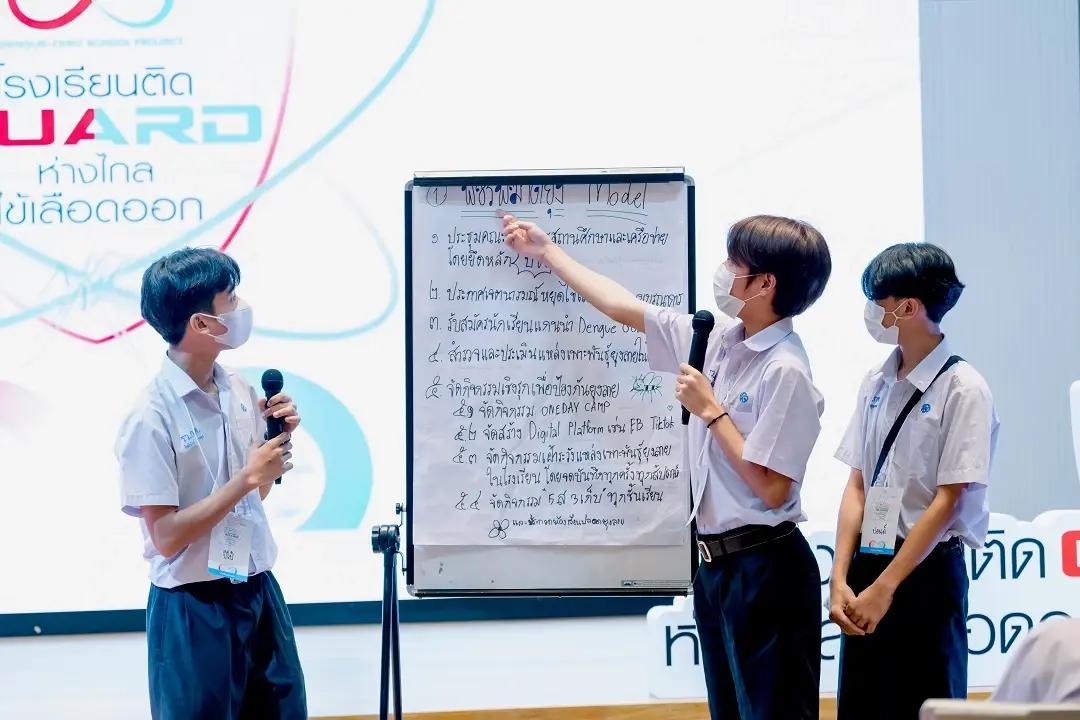 เยาวชนรวมพลังสร้างชุมชนปลอด "ไข้เลือดออก" ผ่าน "Dengue-zero School Project"