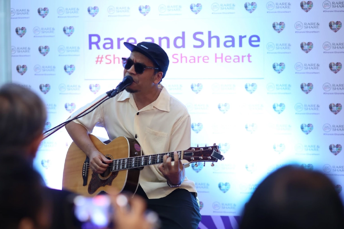 RARE & SHARE นิทรรศการผลงานศิลปะเพื่อผู้ป่วยกล้ามเนื้ออ่อนแรง SMA