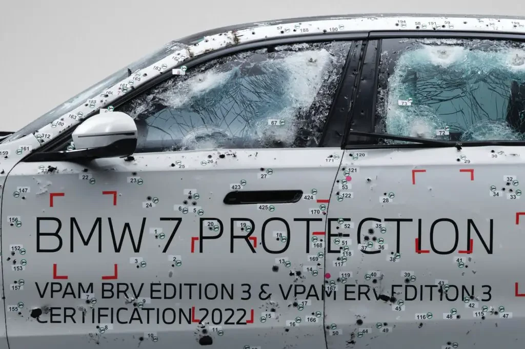 BMW i7 Protection เปิดสเปค รถยนต์ไฟฟ้ากันกระสุนคันแรกของโลก รับผู้นำยุโรป