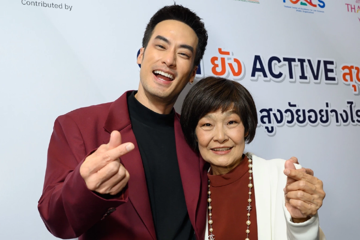 บอย ปกรณ์ ควง คุณแม่ อัปเดตเทรนด์สุขภาพดี 50+ ดูแลสูงวัยอย่างไรไม่ว้าวุ่น