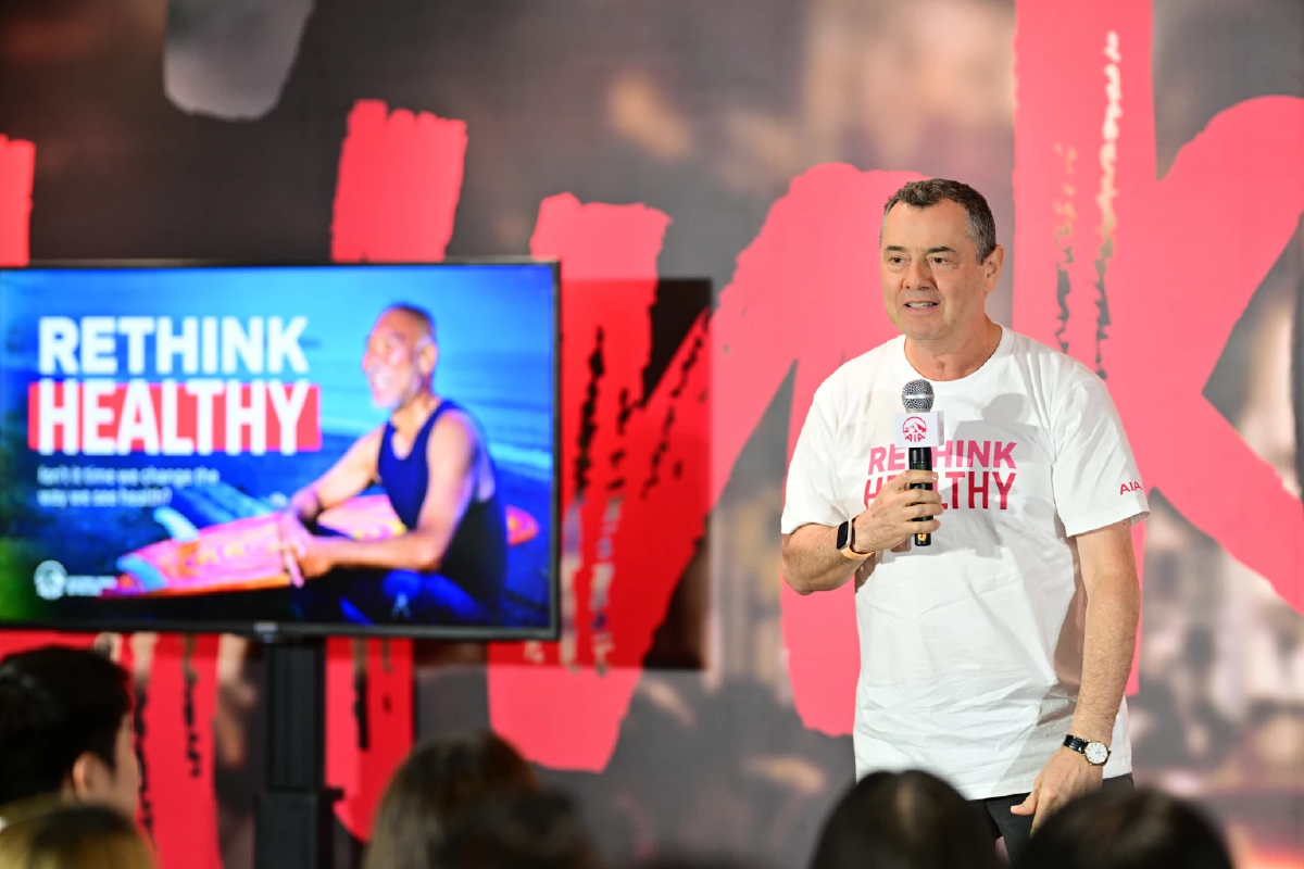 เอไอเอ เปิดตัวแคมเปญ “Rethink Healthy” มุ่งสร้างแรงบันดาลใจให้คนเอเชียมีสุขภาพที่ดีขึ้น