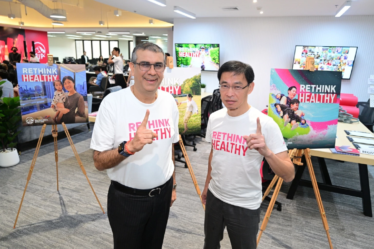 เอไอเอ เปิดตัวแคมเปญ “Rethink Healthy” มุ่งสร้างแรงบันดาลใจให้คนเอเชียมีสุขภาพที่ดีขึ้น