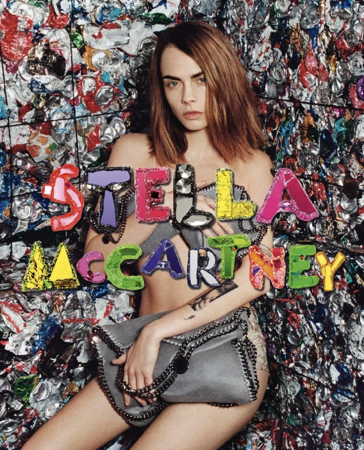 Cara Delevingne ในแคมเปญ Summer 2024 Credit Stella McCartney