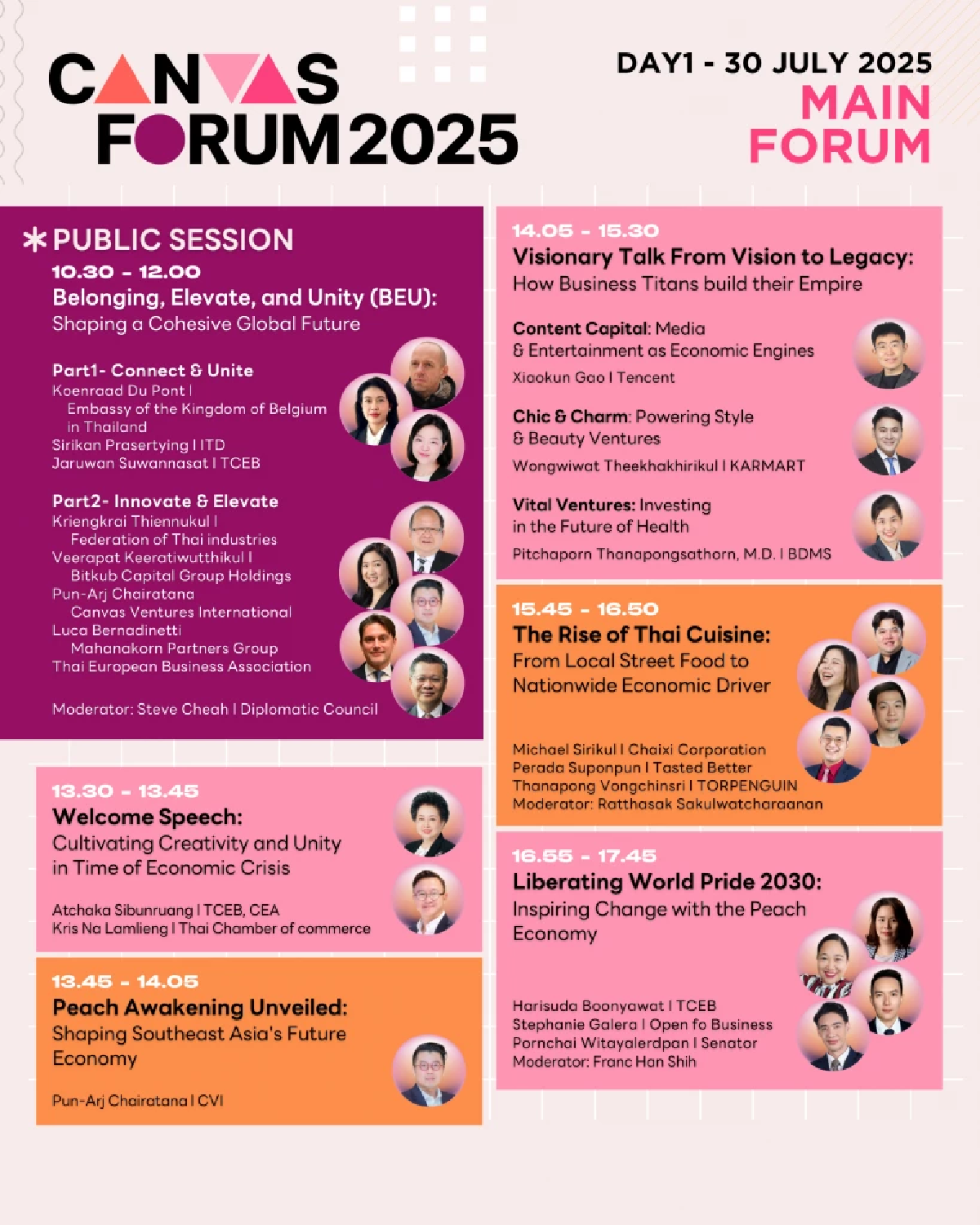 \"Canvas Forum 2025\" ฟังทุกเรื่องที่ธุรกิจสร้างสรรค์ และความหลากหลายยุคใหม่ต้องรู้