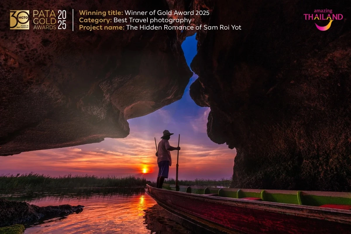 ททท. คว้า 2 รางวัล PATA Gold Awards 2025 สร้างชื่อบนเวทีโลก