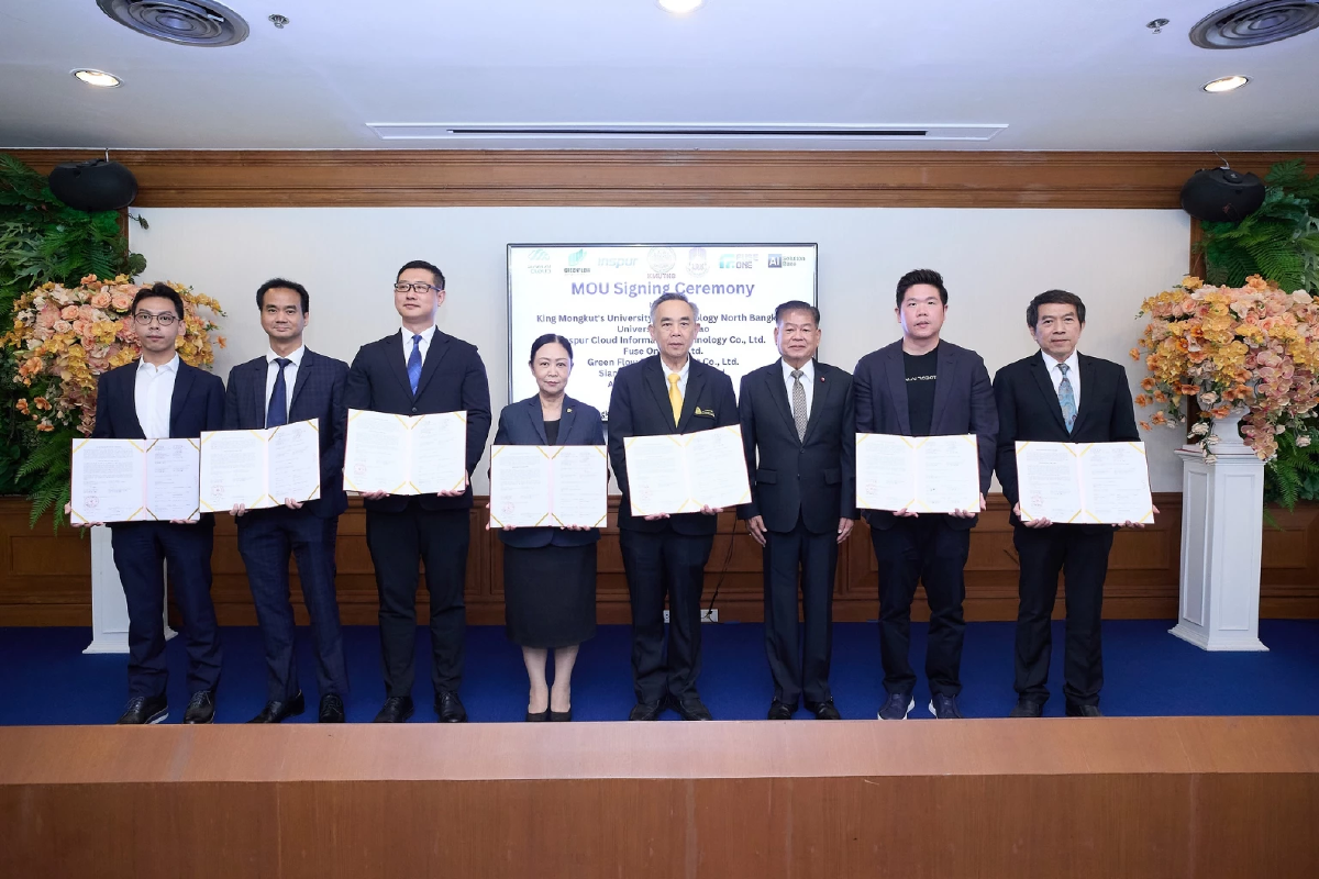 มจพ. ผนึก ม.พะเยา ร่วม 5 เอกชน ปั้นหลักสูตรดันไทยสู่ฮับ AI อาเซียน