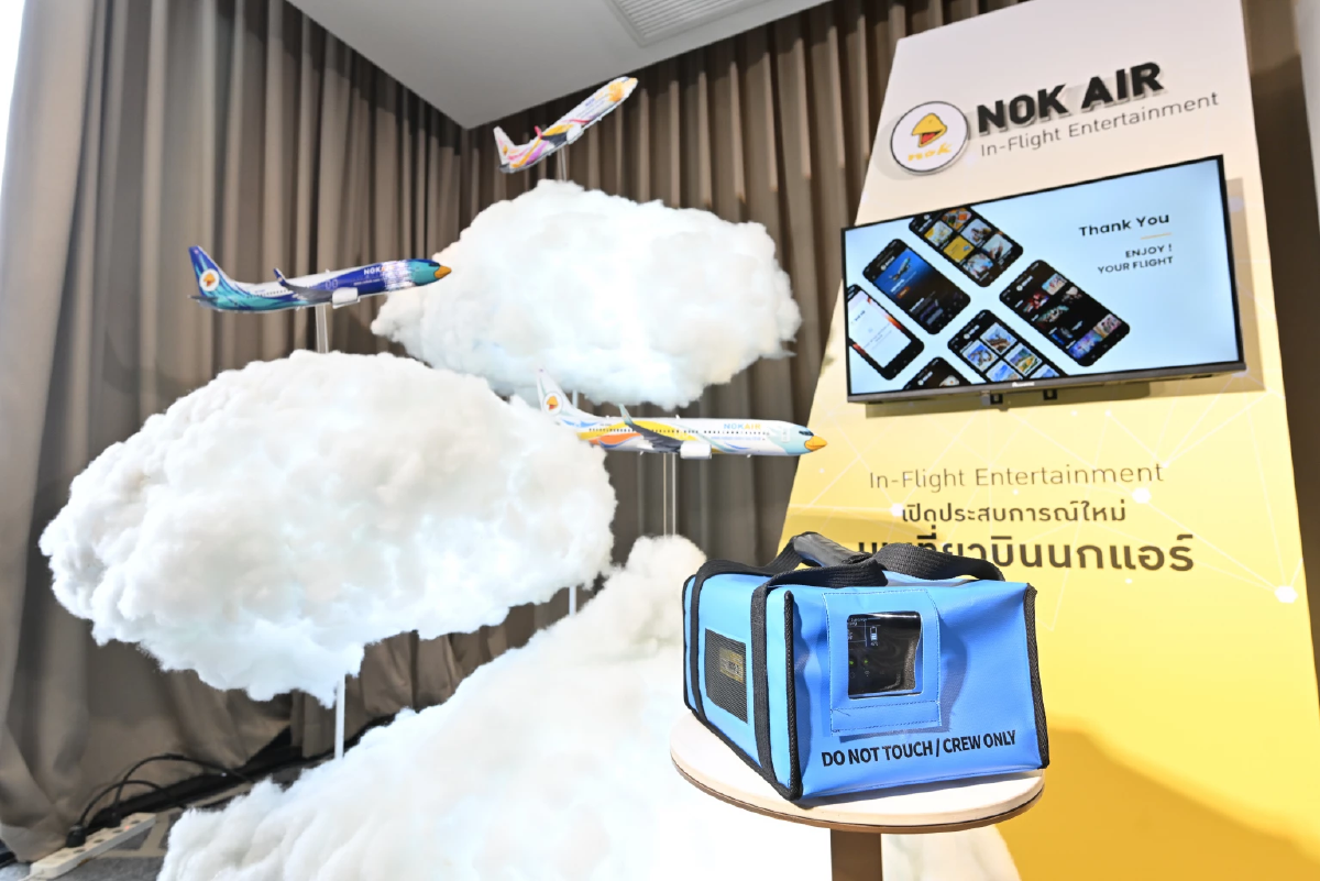 นกแอร์ ลั่น ดีเลย์ลดลง ชู 2 บริการใหม่ ดูซีรีส์-ซื้อของ\"บนเครื่อง
