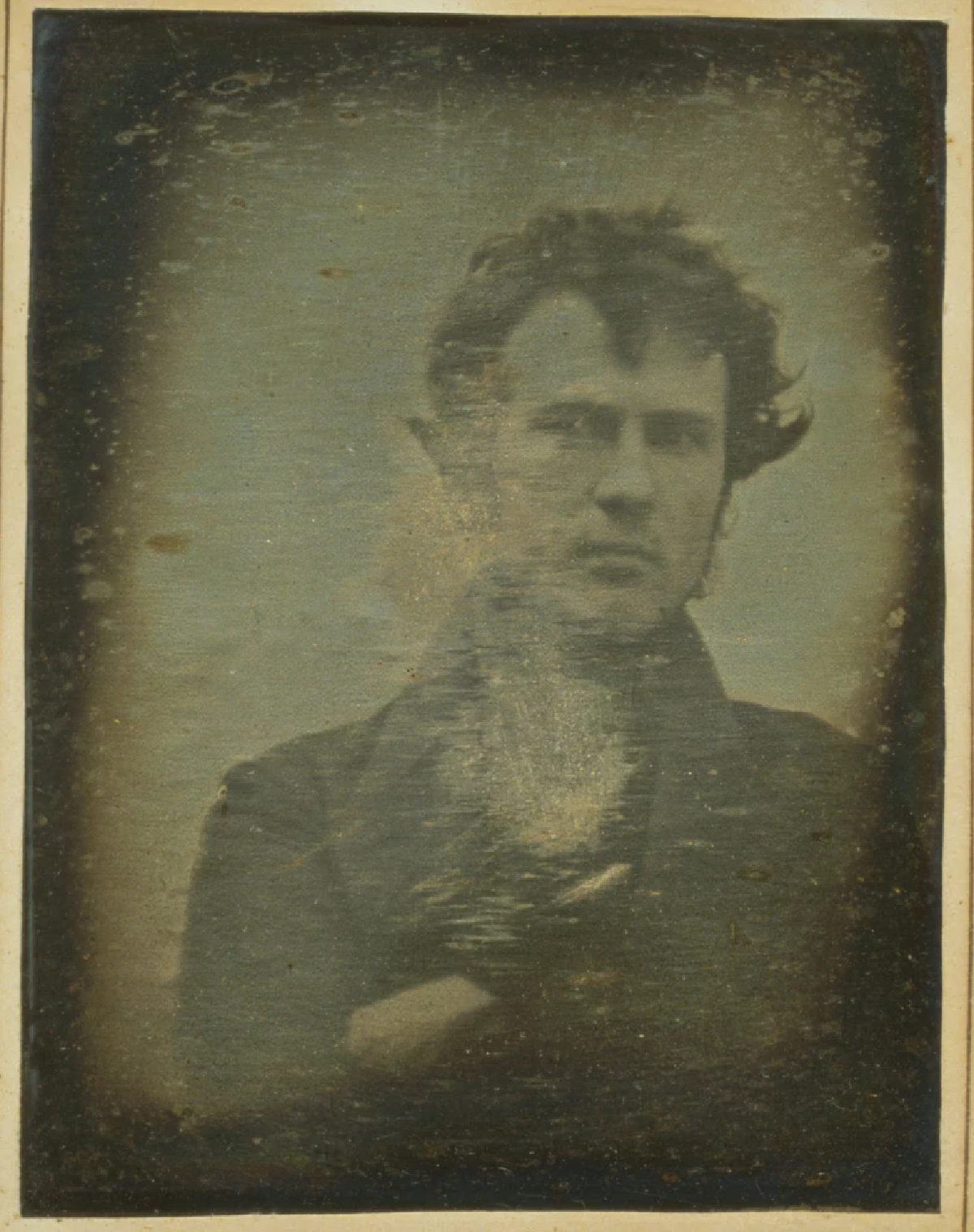 ภาพถ่ายเซลฟี่ ของ โรเบิร์ต คอร์นีเลียส (Robert Cornelius)