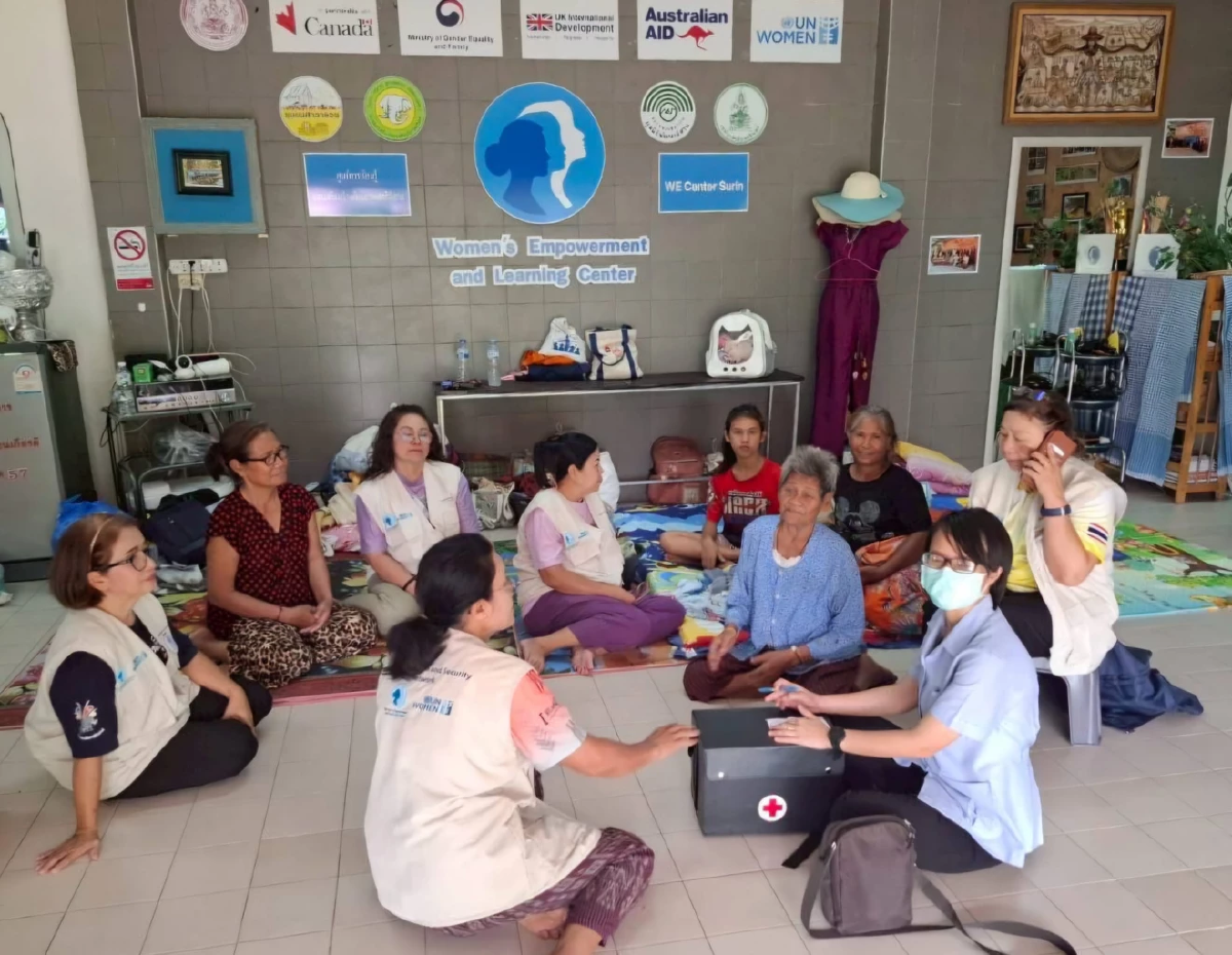 WE Center เมื่อผู้หญิงสร้างศูนย์พักพิง กลางไฟสงครามชายแดน