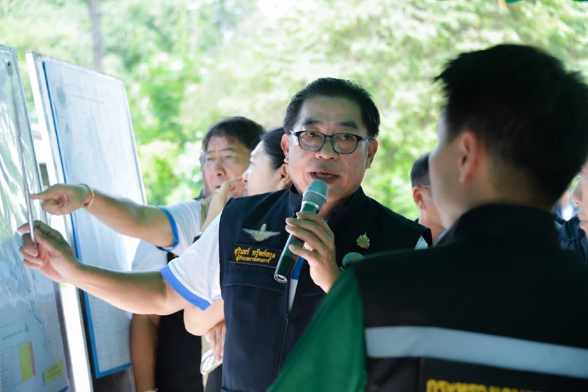 รมว.เกษตรฯ ลุยติดตามแผนจัดการน้ำ \"บางระกำโมเดล\" ปี 2568