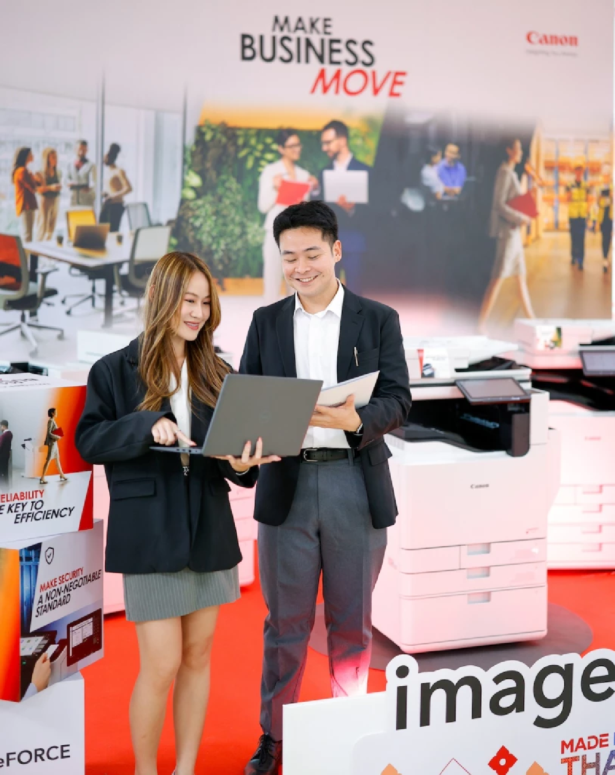 บุกโรงงาน! \'แคนนอน\' ชม ‘สินค้าใหม่’ ใช้ AI- วัสดุรีไซเคิล เพียบ