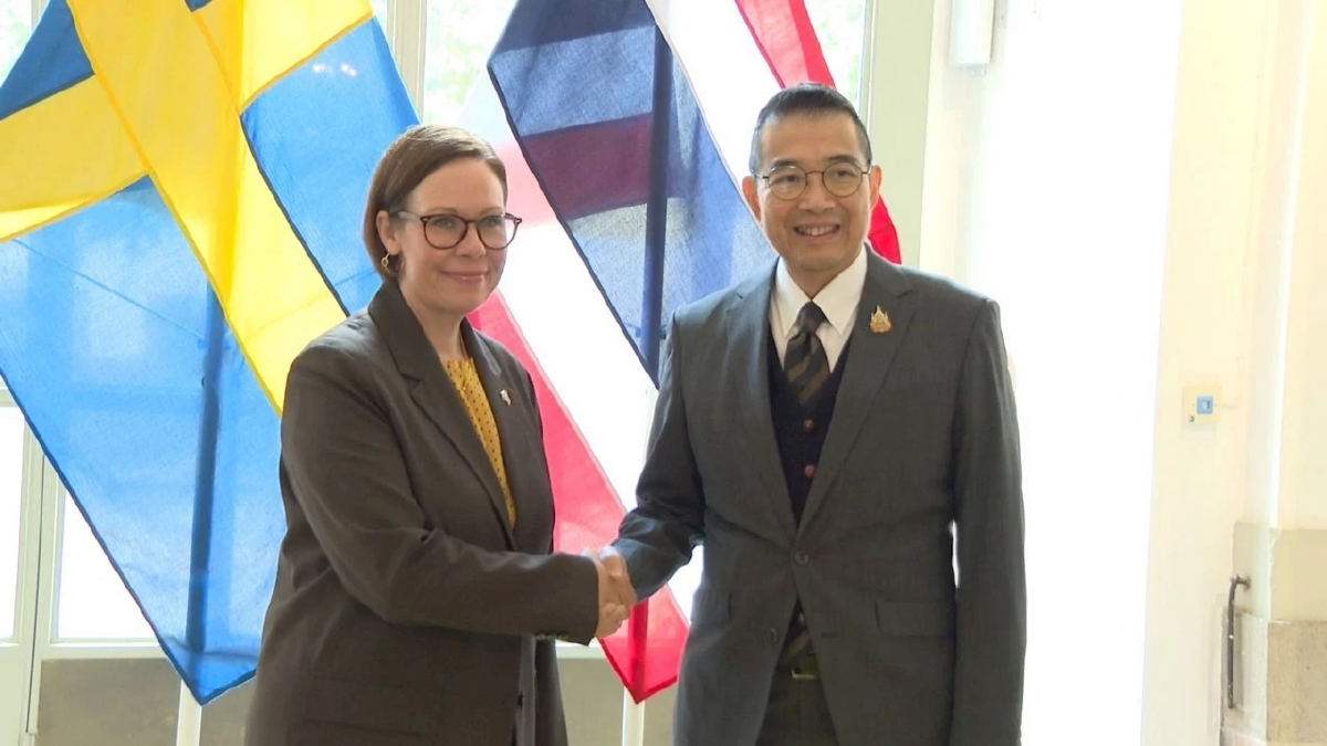 ไทย-สวีเดนแน่นแฟ้น ยกระดับความเป็นหุ้นส่วนทางยุทธศาสตร์