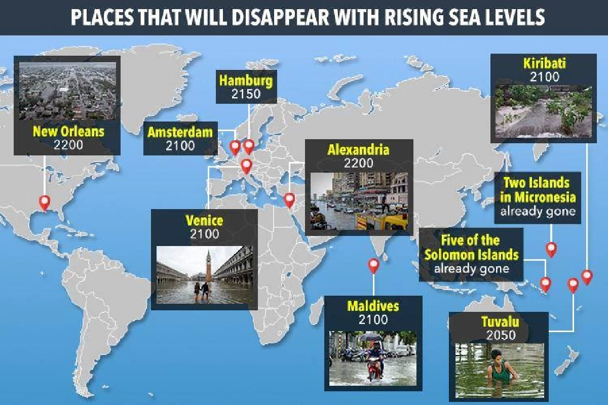 ไทยเสี่ยงน้ำท่วมหนัก! อันดับ4 ของโลกในปี 2050 กทม.อาจจมน้ำ