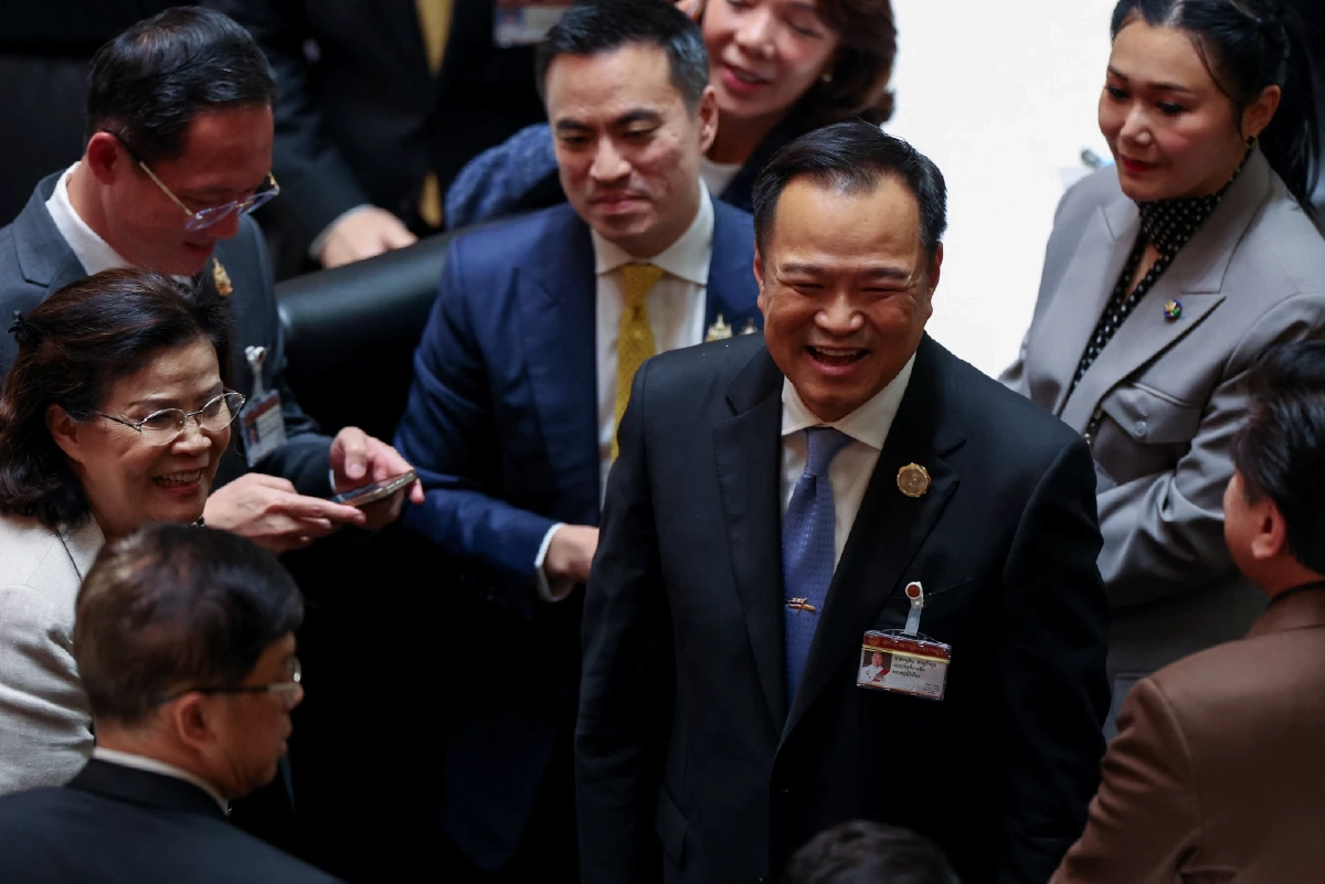 สรุปเสียงโหวต พรรคใดโหวตให้ อนุทิน เป็นนายกฯคนที่ 32 บ้าง Credit ภาพ REUTERS