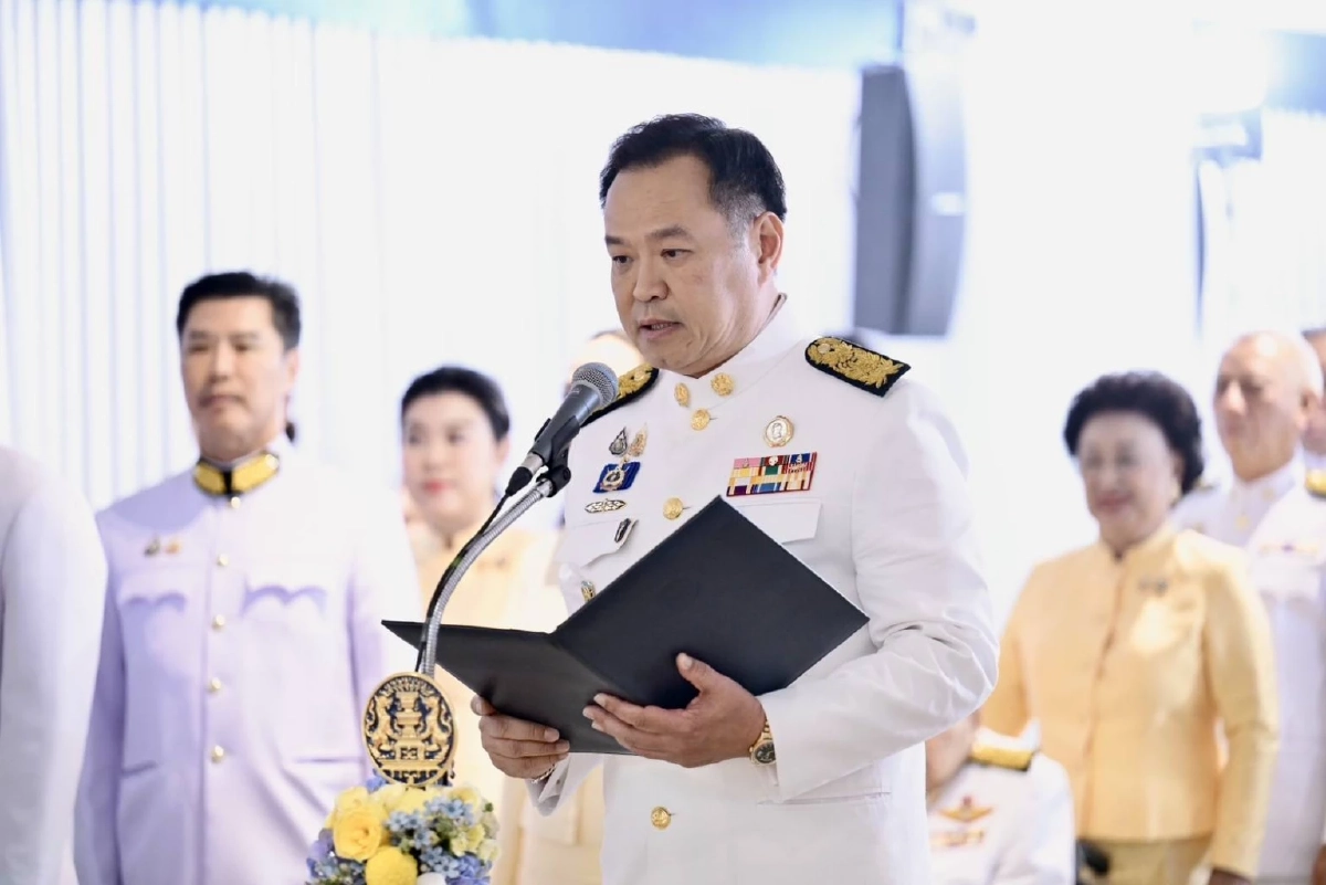 นายกรัฐมนตรีใหม่! ‘อนุทิน ชาญวีรกูล’ ชู เร่งแก้วิกฤติ 4 ด้าน