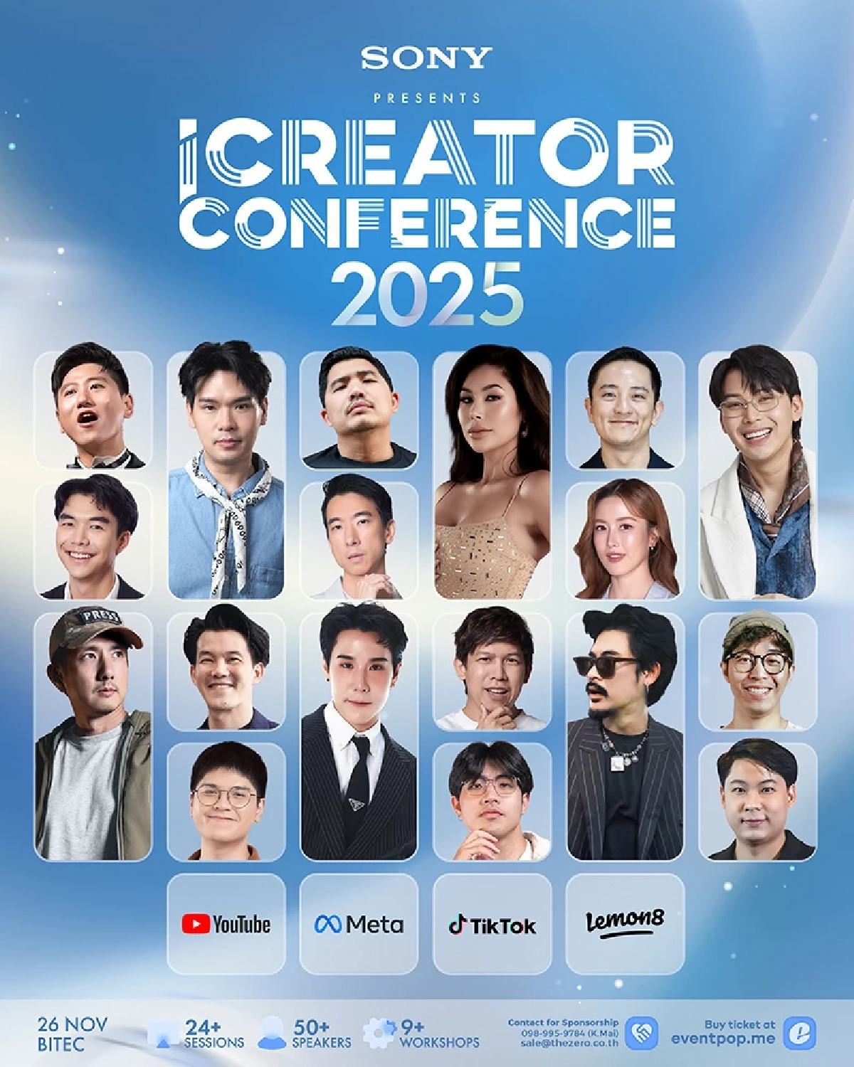 RAiNMaker x Sony ปลุกพลังครีเอเตอร์ไทยสู่เวทีโลกใน iCreator 2025