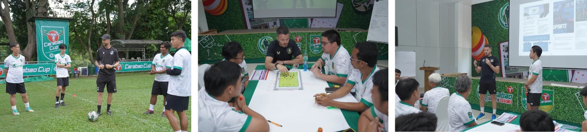 คาราบาว ยกระดับวงการฟุตบอลไทย  ผ่านโครงการ Carabao Coach the Coaches