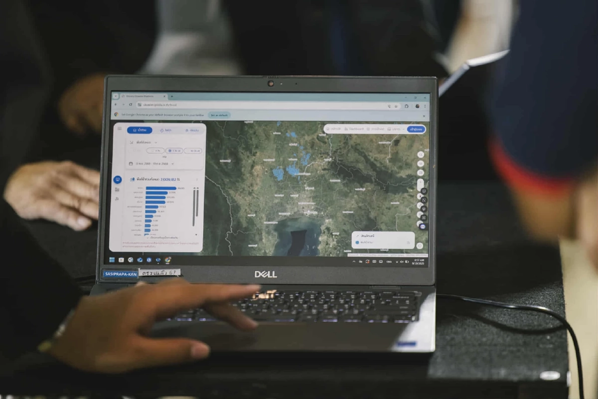 GISTDA เสริมฟีเจอร์ใหม่ แพลตฟอร์มภัยพิบัติ Disaster Platform นวัตกรรมและข้อมูลที่เข้าถึงได้ทุกคน