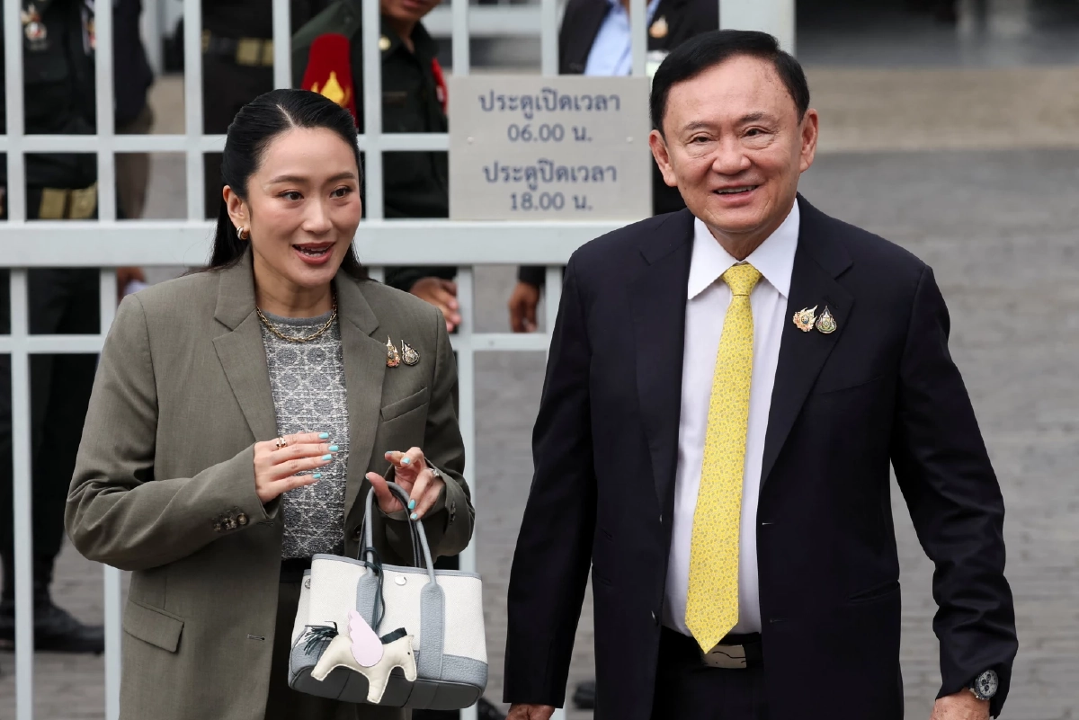 แพทองธาร ยอมรับ &quot;หนัก&quot;  พ่อถูกจำคุก - แต่‘ทักษิณ’ เป็นผู้นำจิตวิญญาณทางการเมือง Credit ภาพ REUTERS