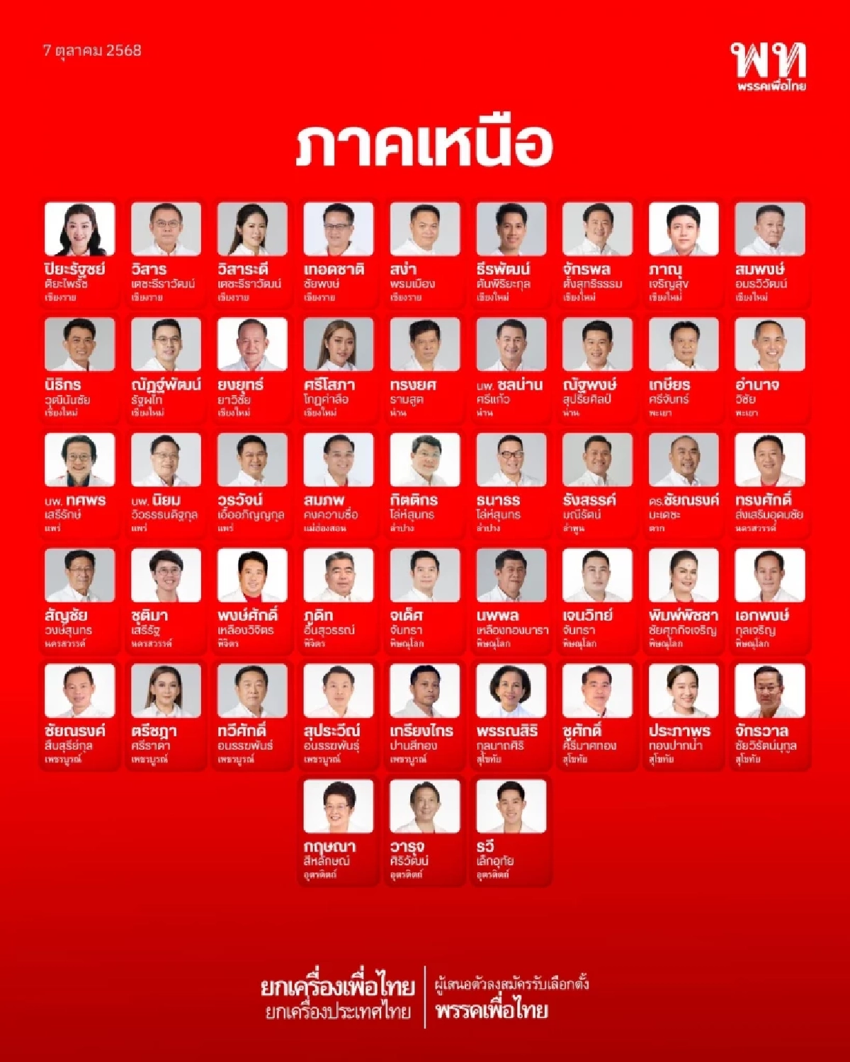 \"แพทองธาร\" ลั่นพร้อมสู้เพื่อชัยชนะ ตั้ง \"สุริยะ\" ผอ.เลือกตั้งเพื่อไทย
