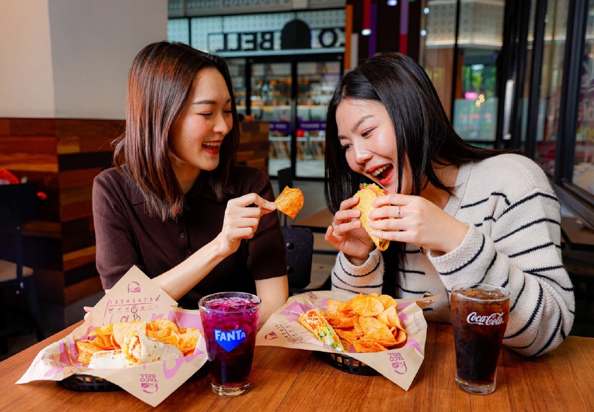 ‘ไทยน้ำทิพย์ โคคา-โคล่า’ จับมือ ‘Taco Bell’ ฉลองวันทาโก้แห่งชาติตลอด ต.ค.