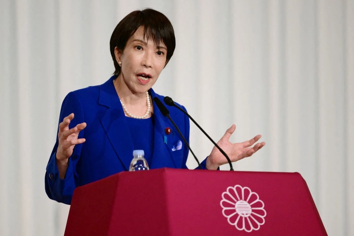 ซานาเอะ ทาคาอิ ว่าที่นายกฯ หญิงญี่ปุ่น ถูกเรียกร้องให้ถอนคำพูด ! PHOTO AFP