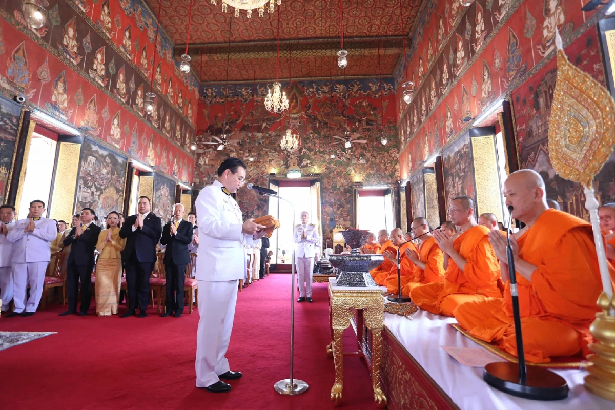 กลุ่มบริษัทกัลฟ์ น้อมถวายผ้าพระกฐินพระราชทาน ประจำปี 2568