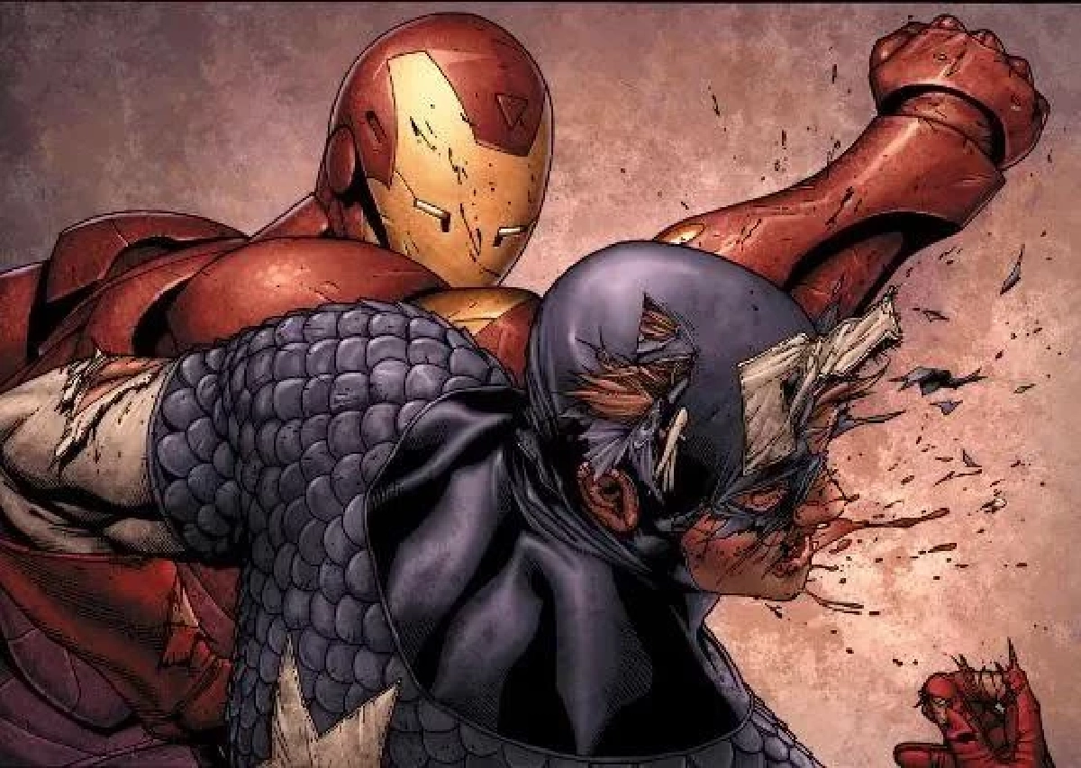 PHOTO Civil War Comic Series