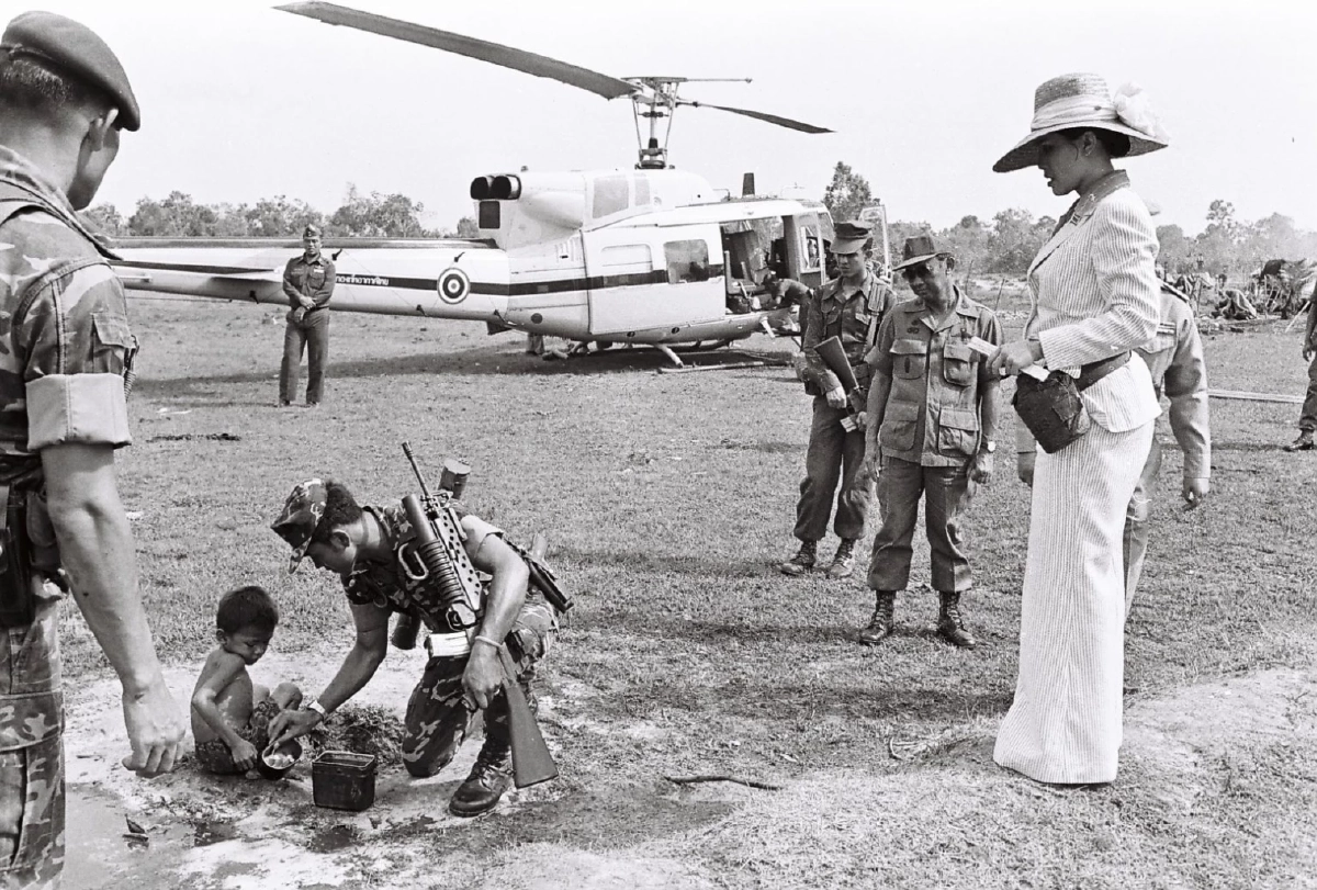 ราชการุณย์ พระเมตตา สมเด็จพระพันปีหลวง ช่วยเหลือชาวกัมพูชา