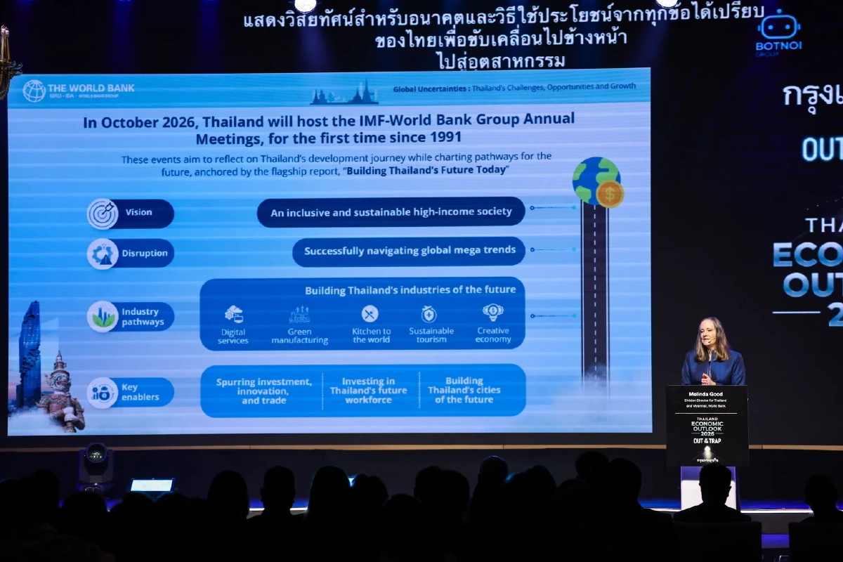 World Bank ฉายภาพ ทางออกของไทยจากกับดักเศรษฐกิจ ในวันที่โลกไม่เหมือนเดิม