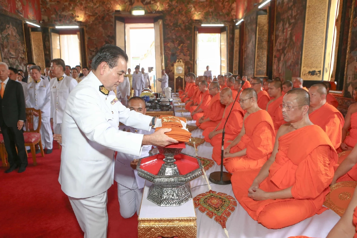 กลุ่มบริษัทกัลฟ์ น้อมถวายผ้าพระกฐินพระราชทาน ประจำปี 2568