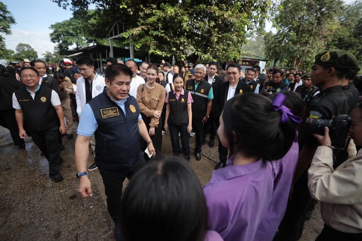 งบถึงชัยภูมิ ธรรมนัส นฤมล ไฟเขียวงบแก้น้ำแล้ง-สร้างตึกเรียนใหม่