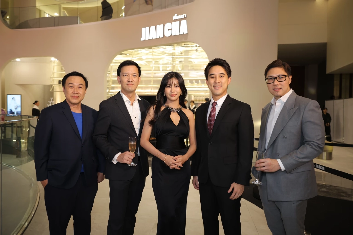 ‘เจี้ยนชา’ เปิดตัว Flagship Store แห่งใหม่ ณ สยามพารากอน