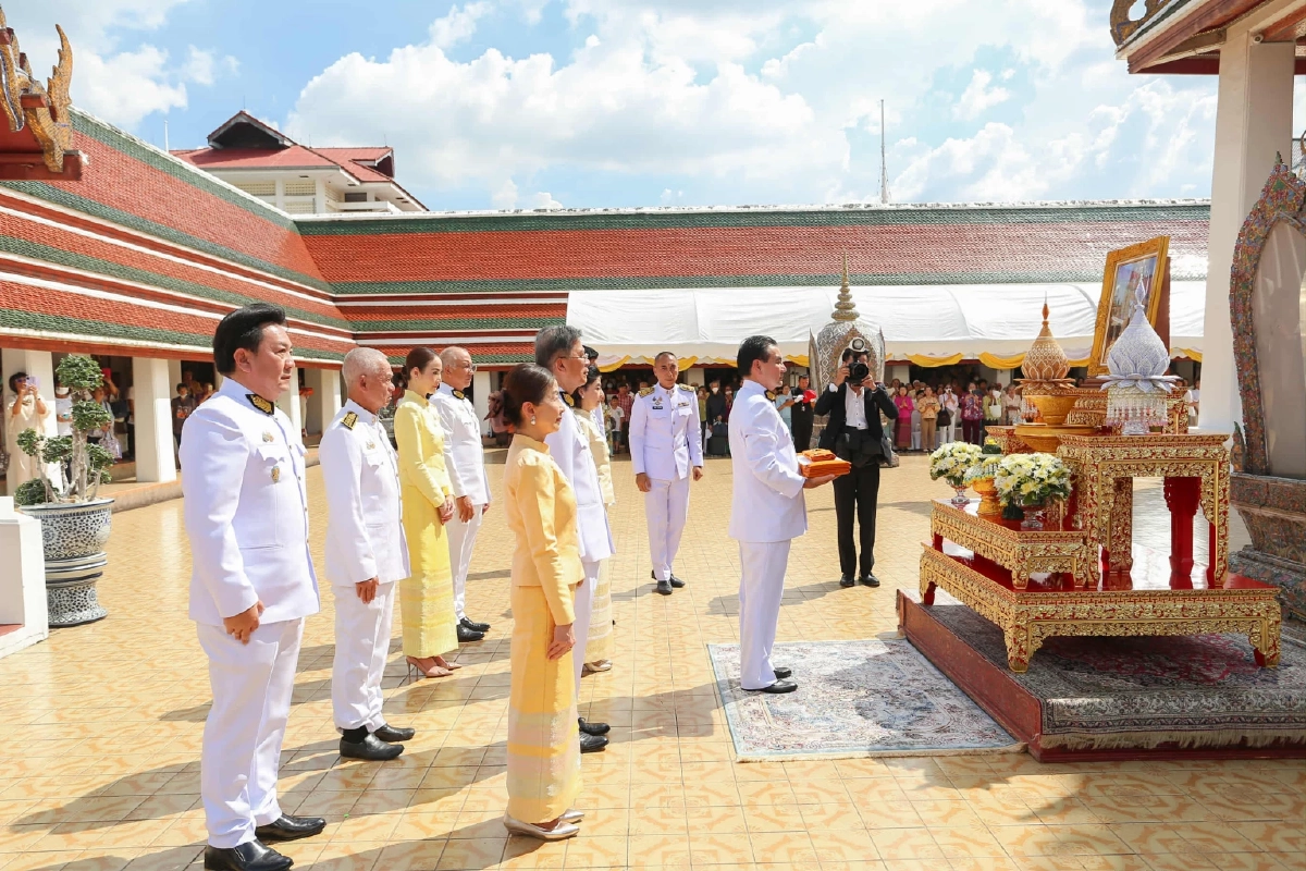 กลุ่มบริษัทกัลฟ์ น้อมถวายผ้าพระกฐินพระราชทาน ประจำปี 2568